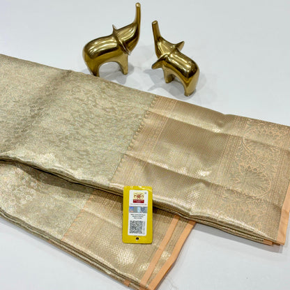 Pure Silk Kanjivaram Brocade Saree