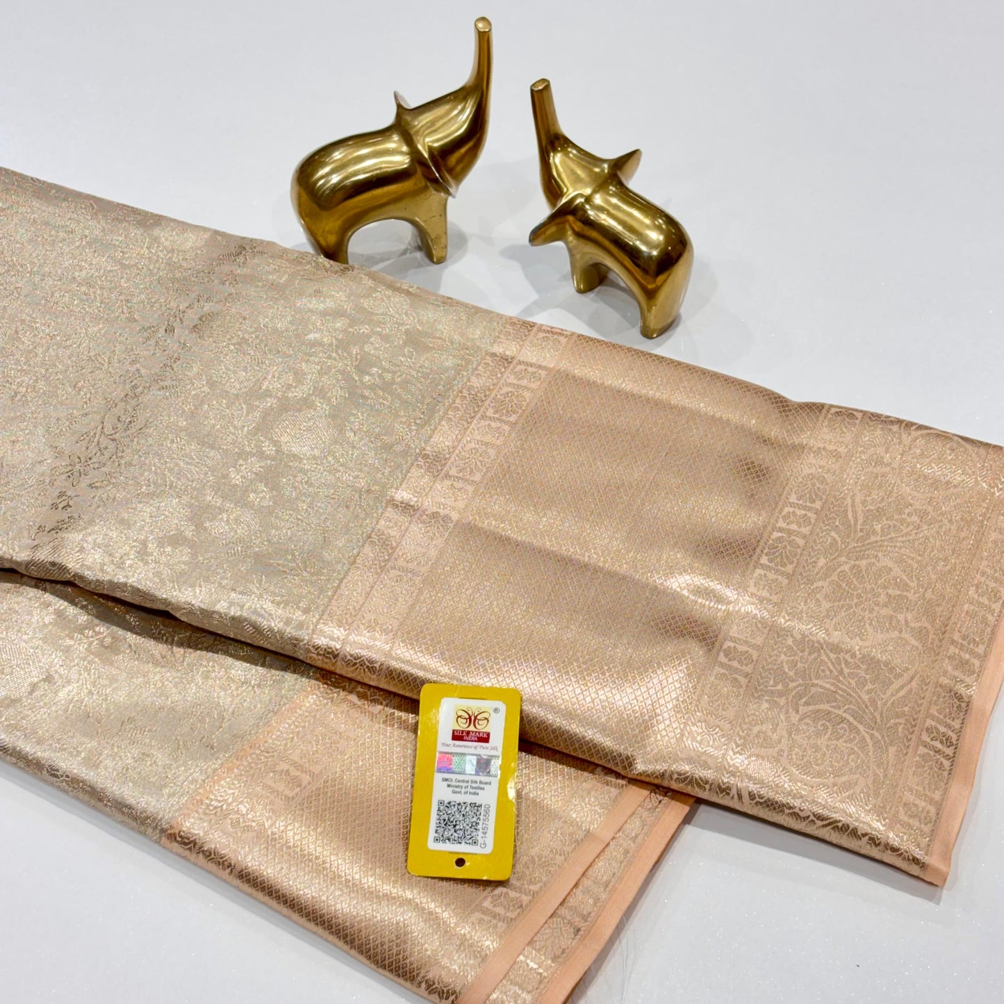 Pure Silk Kanjivaram Brocade Saree