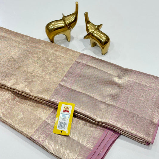 Pure Silk Kanjivaram Brocade Saree