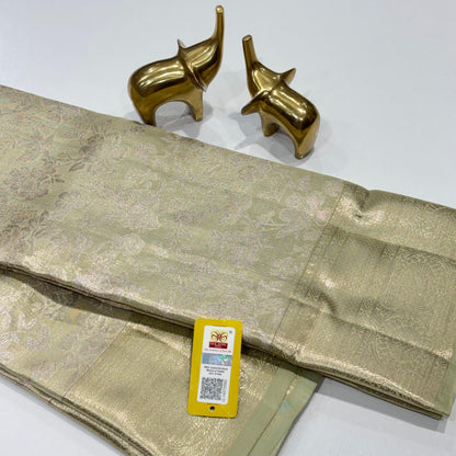 Pure Silk Kanjivaram Brocade Saree