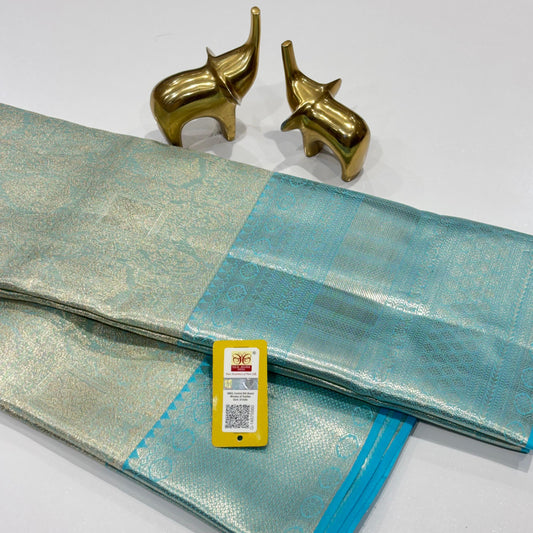 Pure Silk Kanjivaram Brocade Saree