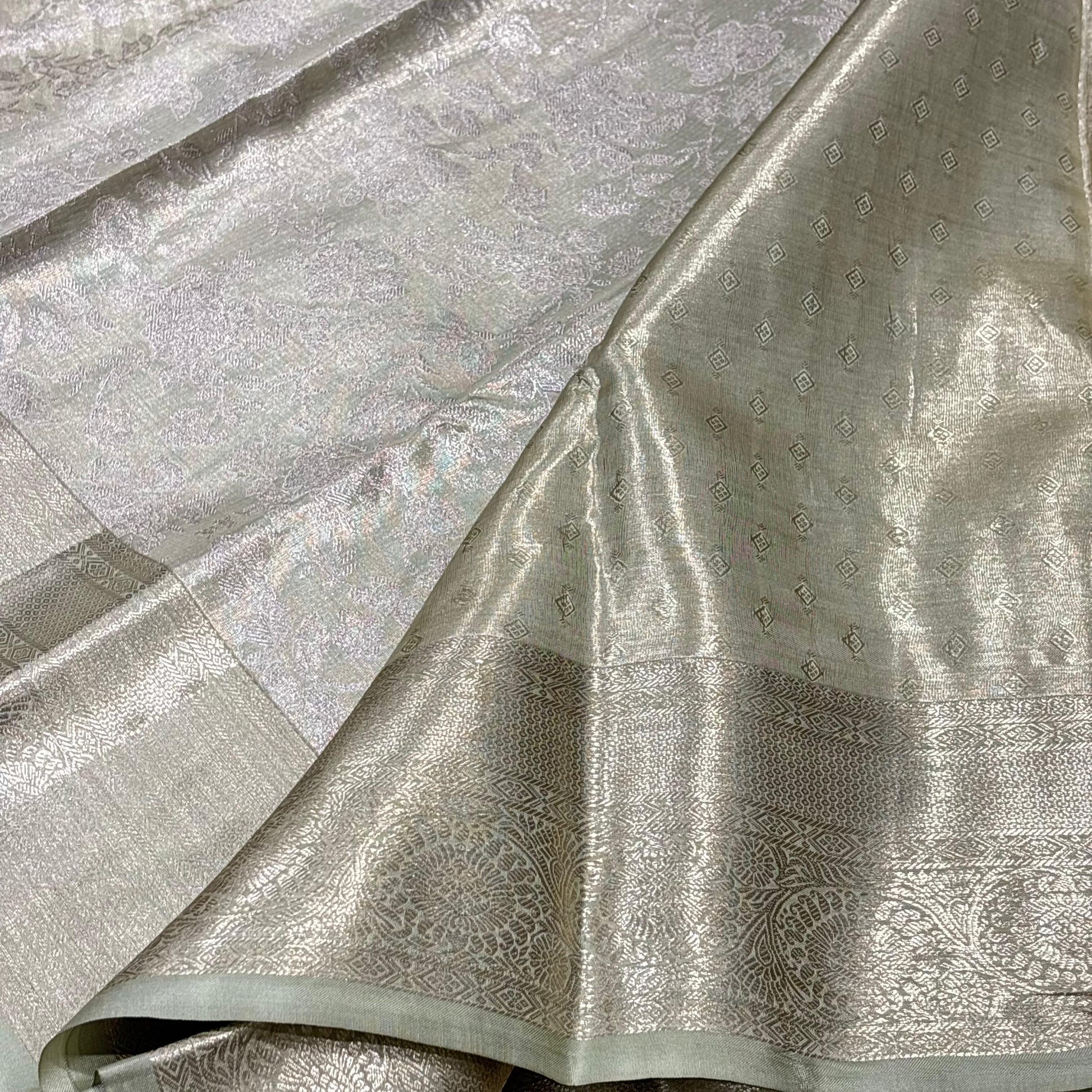 Pure Silk Kanjivaram Brocade Saree