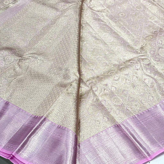 Pure Silk Kanjivaram Brocade Saree