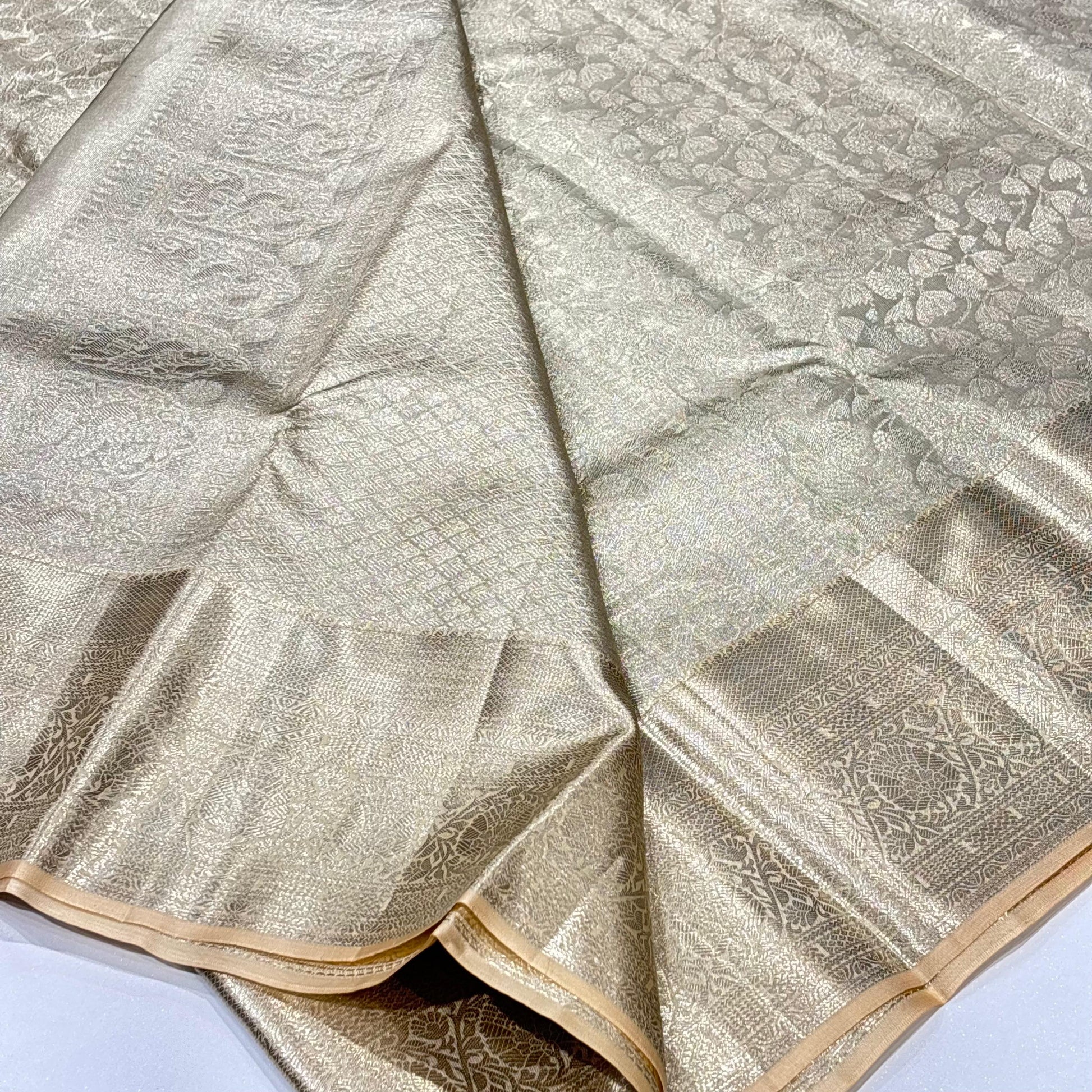 Pure Silk Kanjivaram Brocade Saree