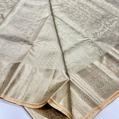 Pure Silk Kanjivaram Brocade Saree