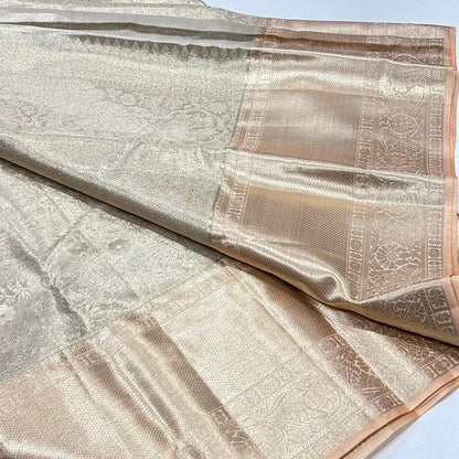 Pure Silk Kanjivaram Brocade Saree