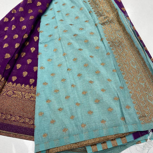 Banaras Antique Zari Georgette Saree