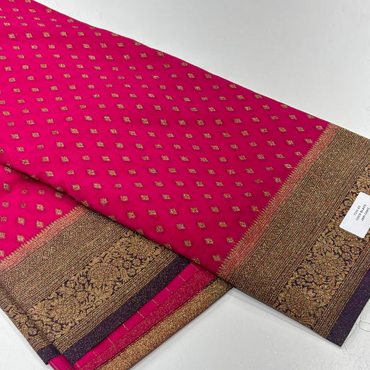 Banaras Antique Zari Georgette Saree