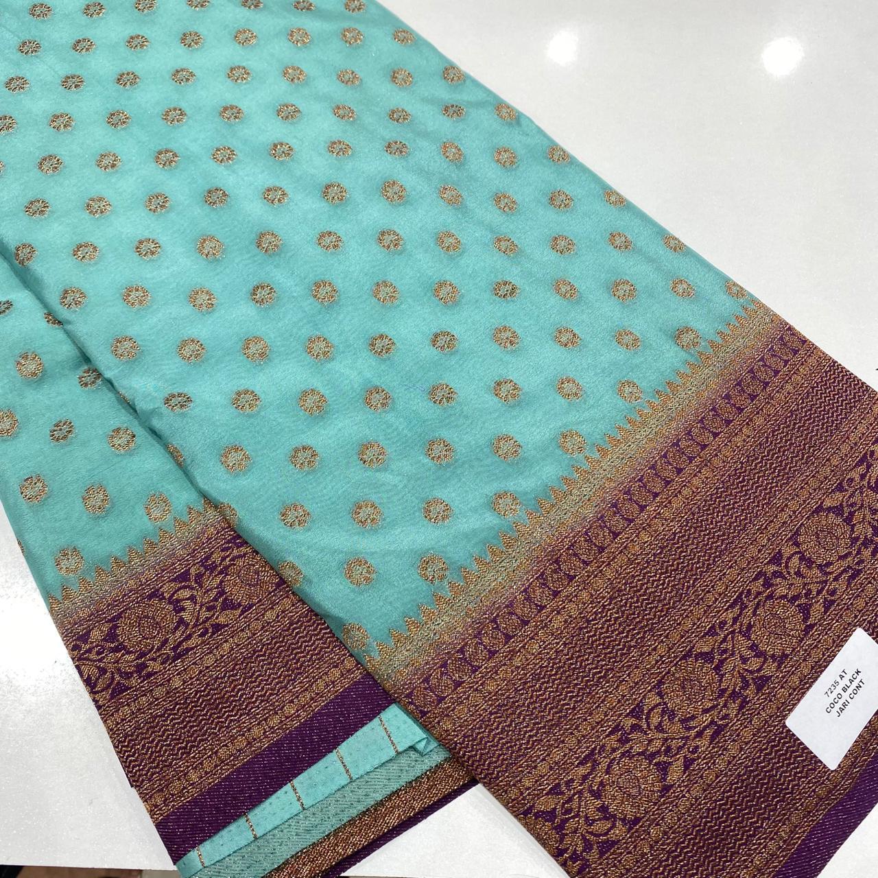 Banaras Antique Zari Georgette Saree