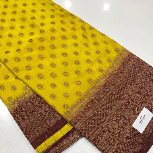 Banaras Antique Zari Georgette Saree