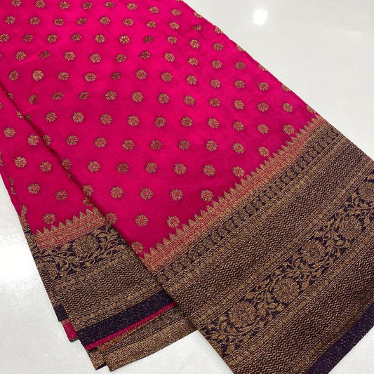 Banaras Antique Zari Georgette Saree