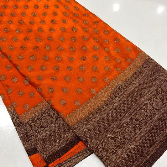 Banaras Antique Zari Georgette Saree