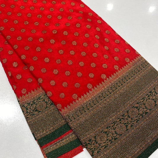 Banaras Antique Zari Georgette Saree