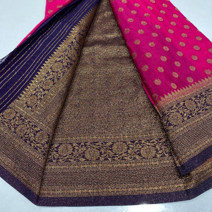 Banaras Antique Zari Georgette Saree