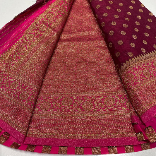Banaras Antique Zari Georgette Saree