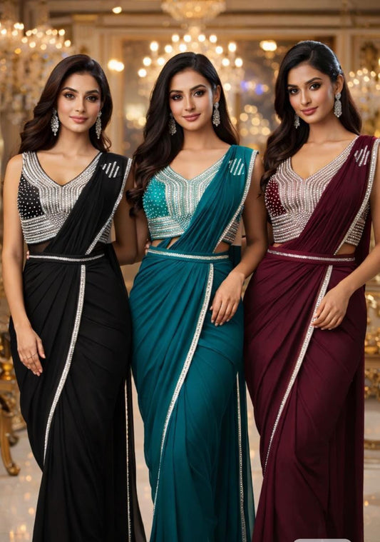Ready Made Designer Saree