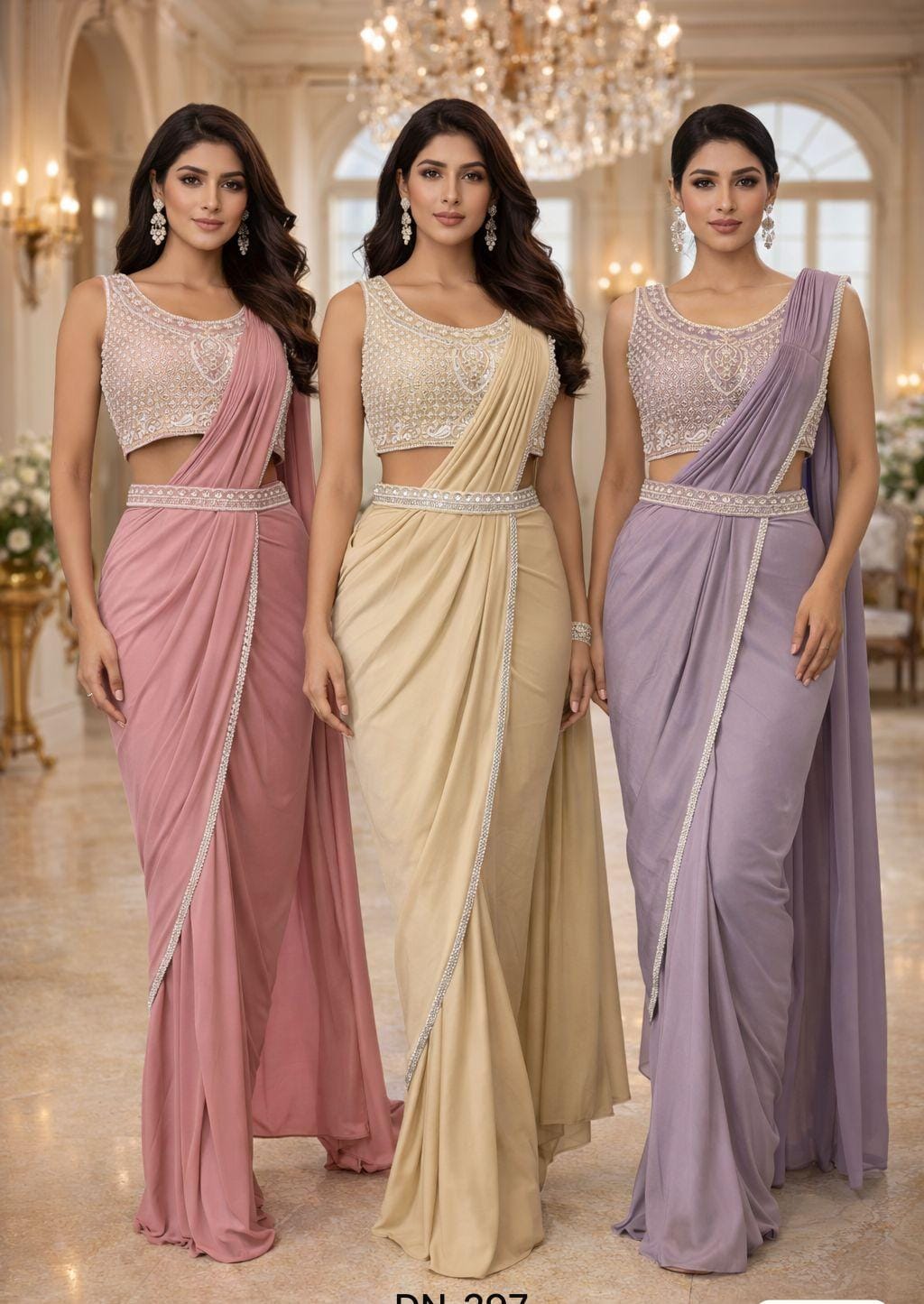 Ready Made Designer Saree