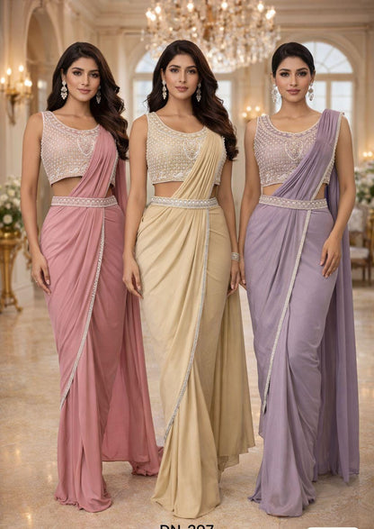 Ready Made Designer Saree