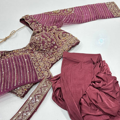 Ready Made Designer Saree
