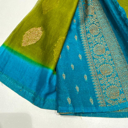 Banaras Antique Zari Chiffon Saree