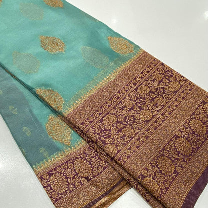 Banaras Antique Zari Chiffon Saree