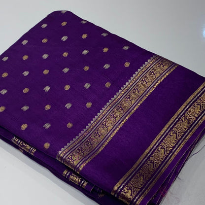 Mysore Crepe Saree