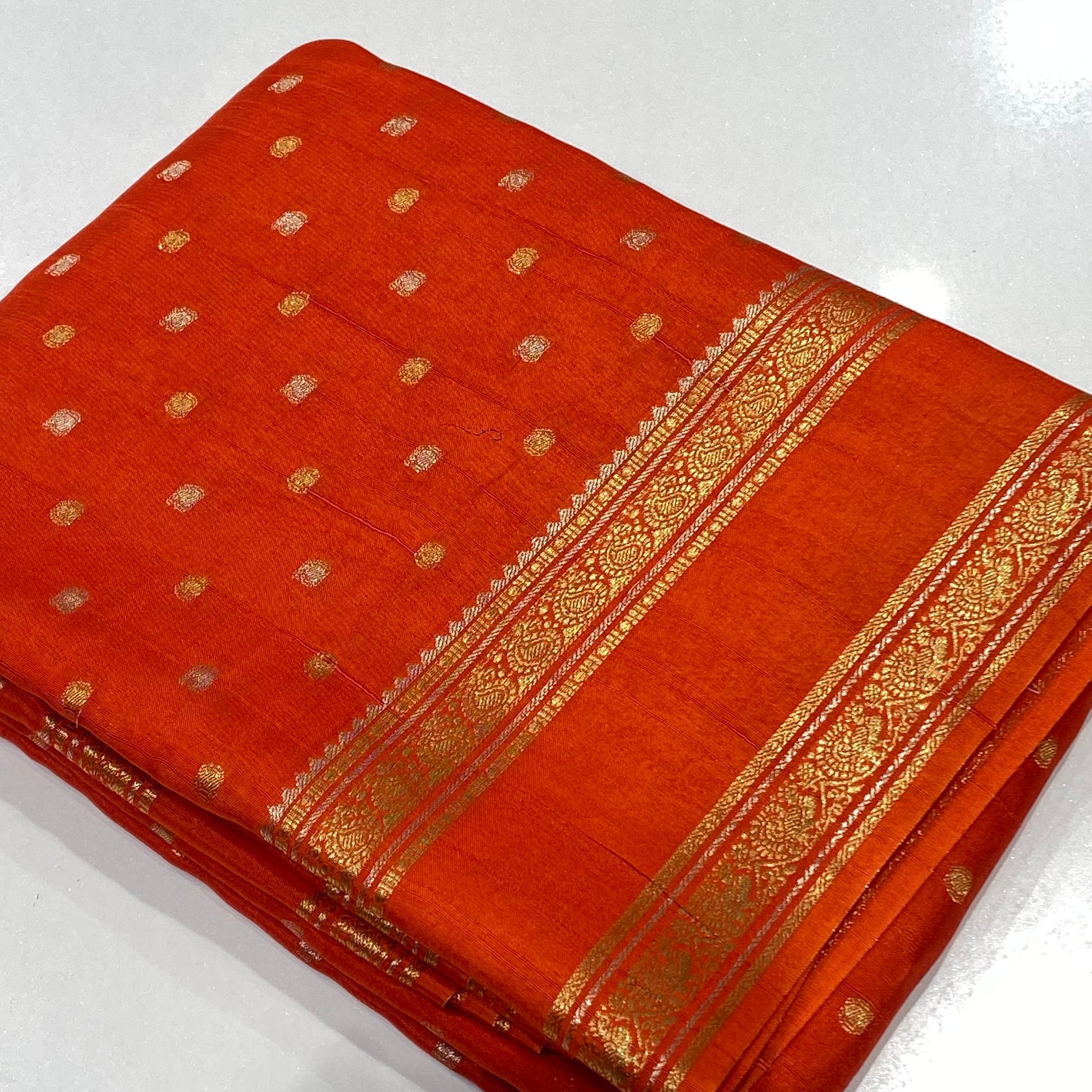 Mysore Crepe Saree