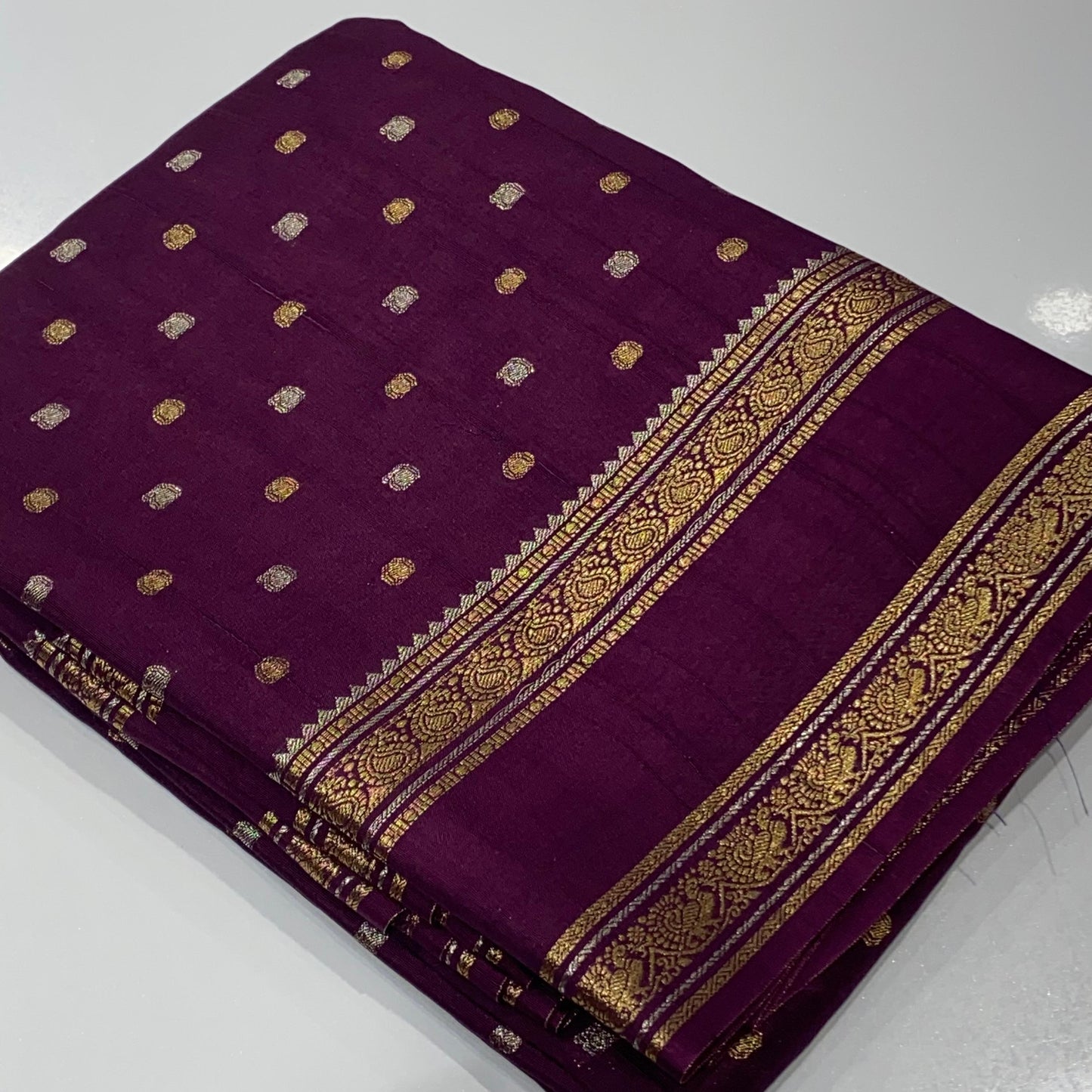 Mysore Crepe Saree