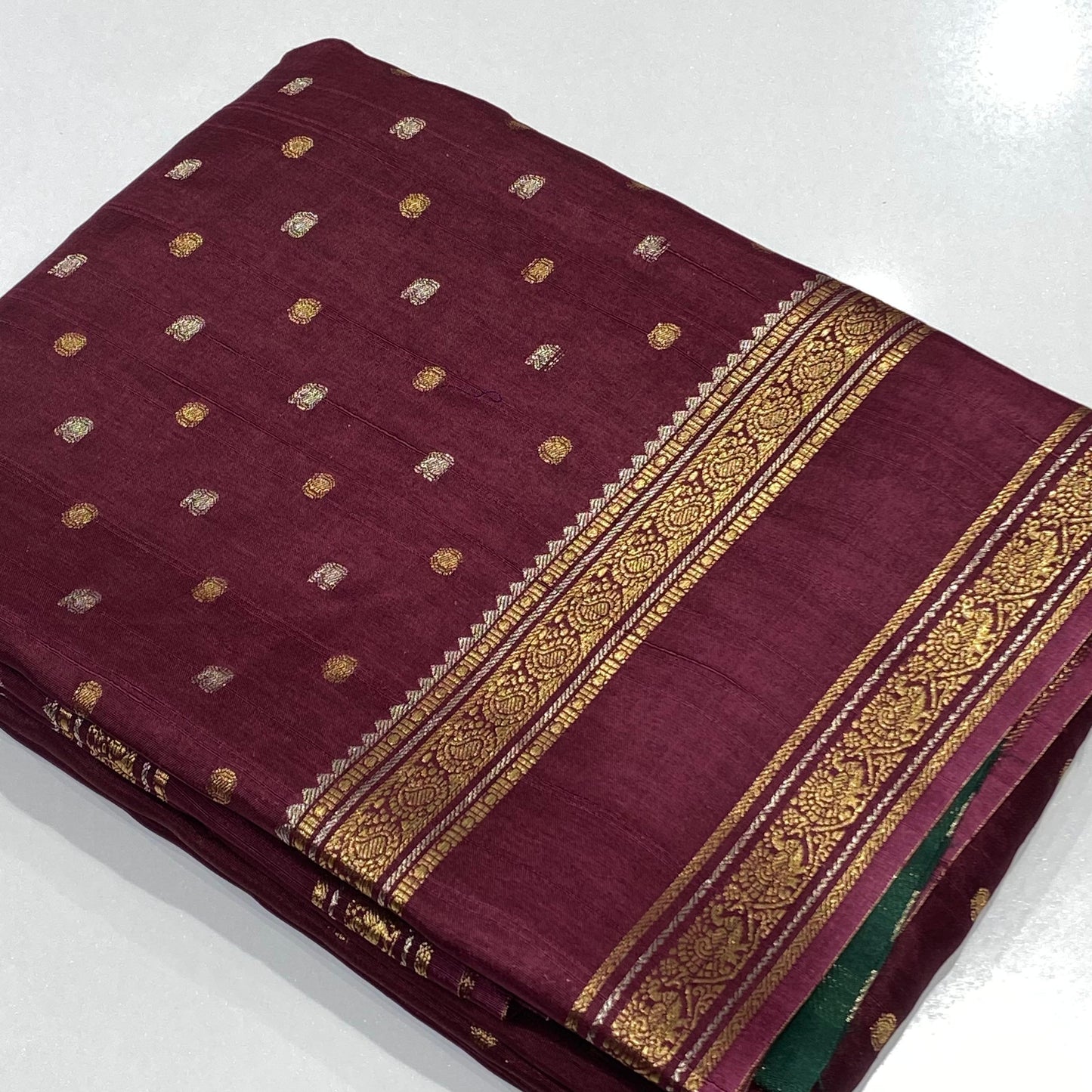 Mysore Crepe Saree