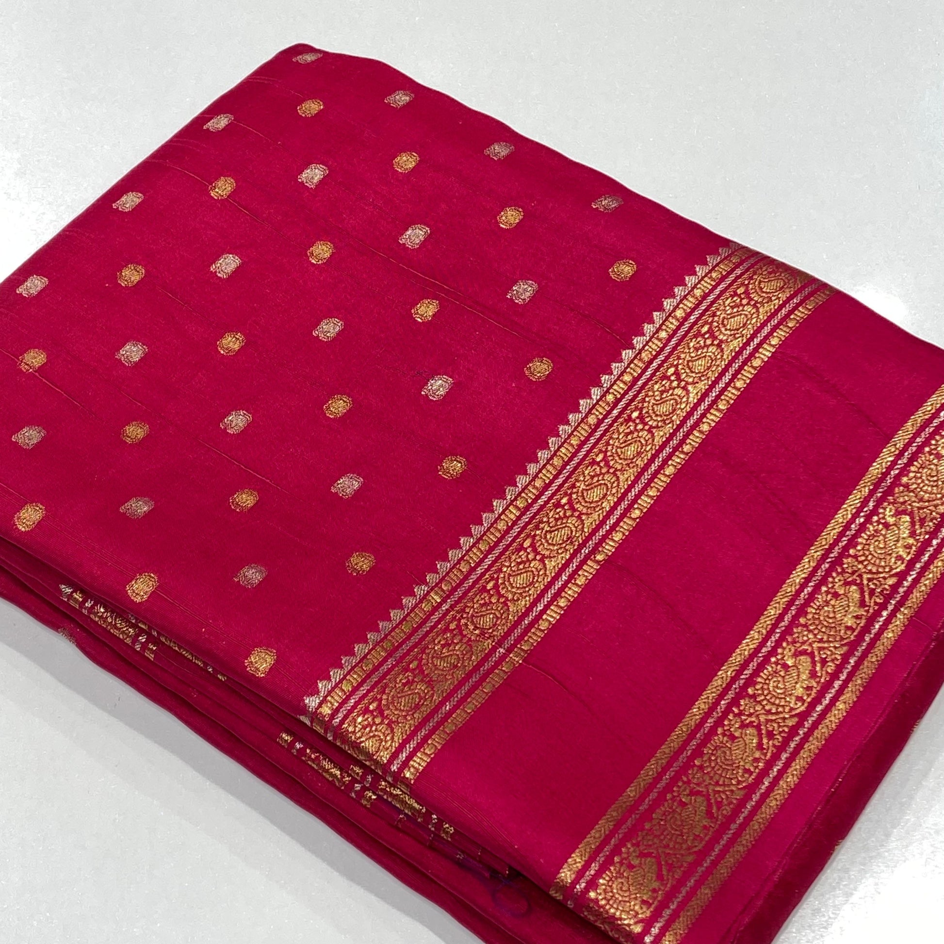 Mysore Crepe Saree