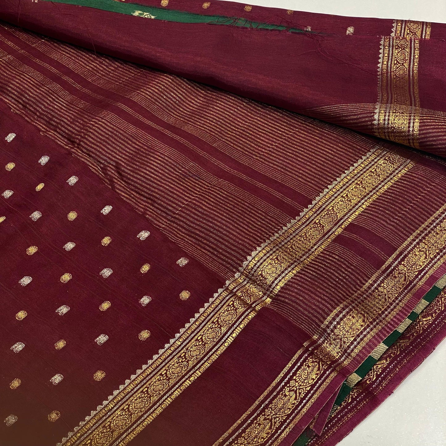 Mysore Crepe Saree