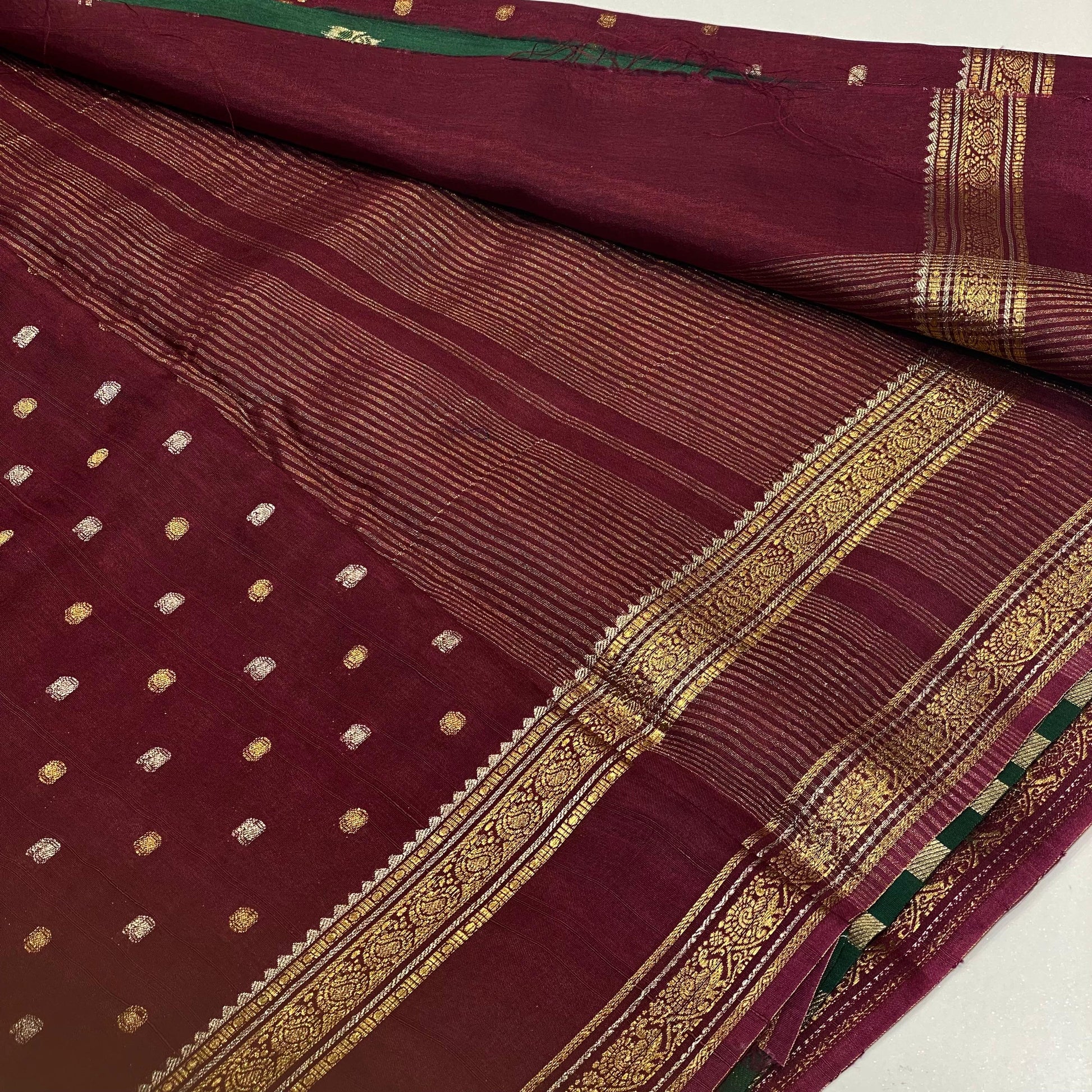Mysore Crepe Saree