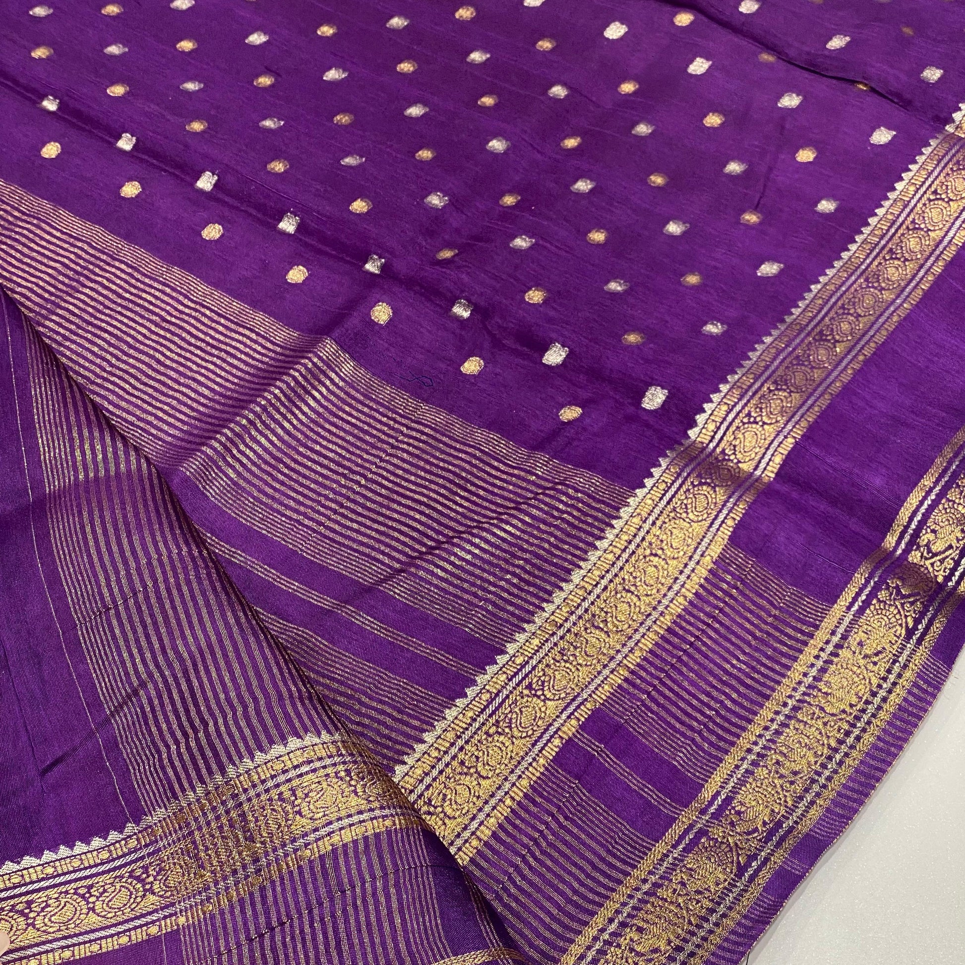 Mysore Crepe Saree