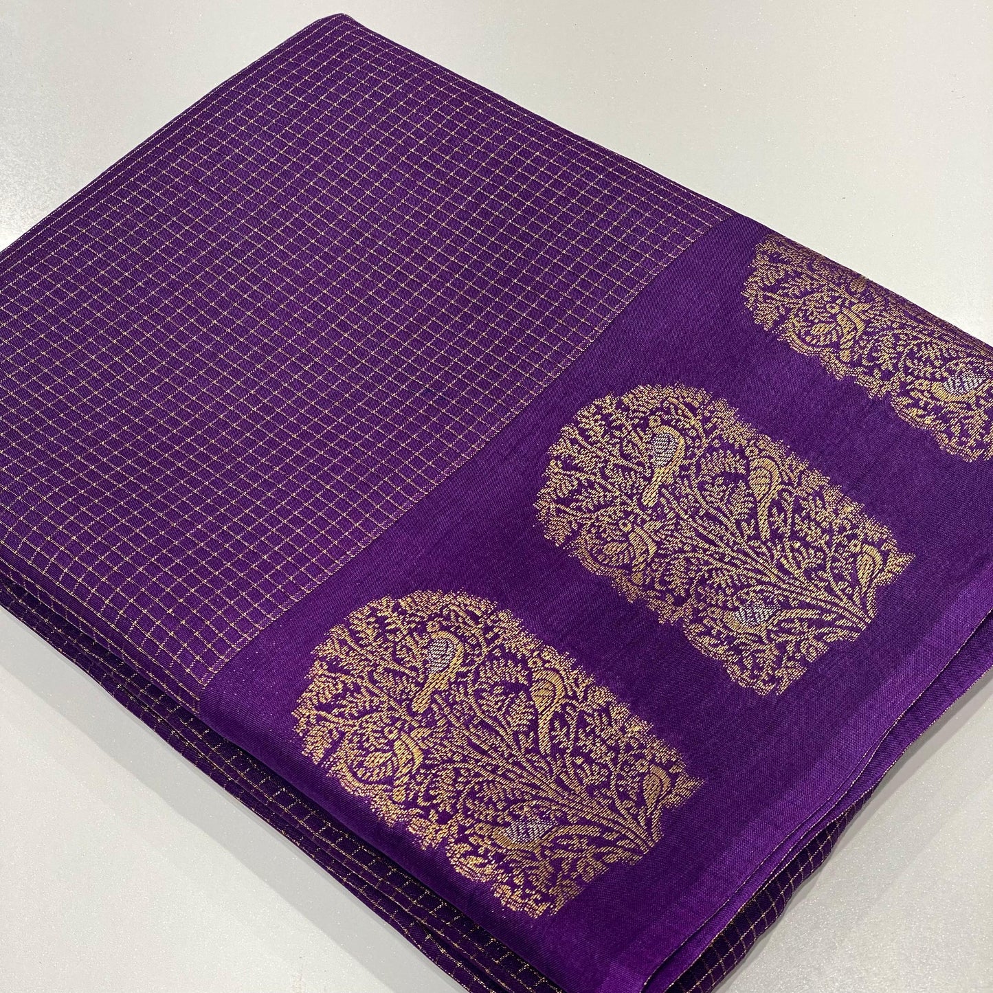 Mysore Crepe Saree
