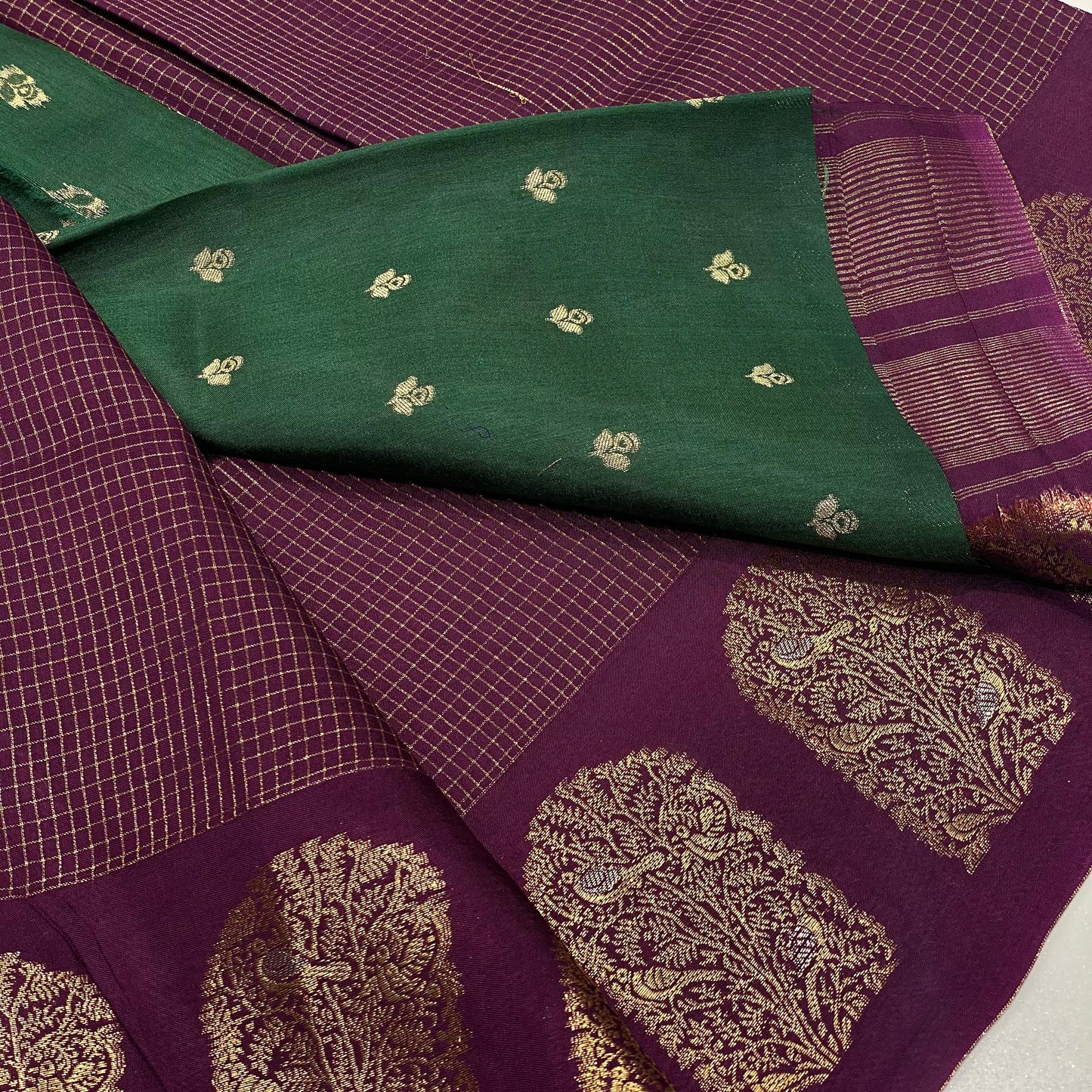 Mysore Crepe Saree