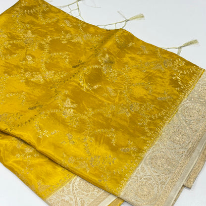 Banarasi Crepe Saree