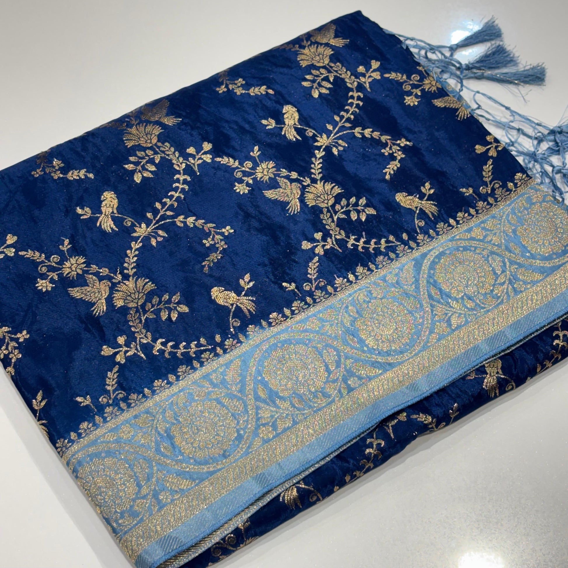 Banarasi Crepe Saree