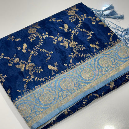 Banarasi Crepe Saree