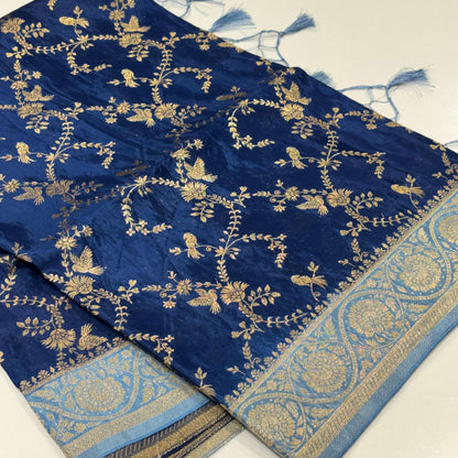 Banarasi Crepe Saree