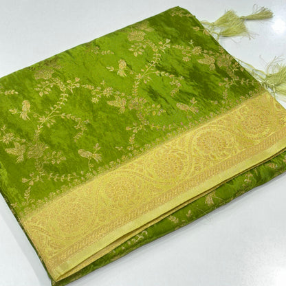 Banarasi Crepe Saree