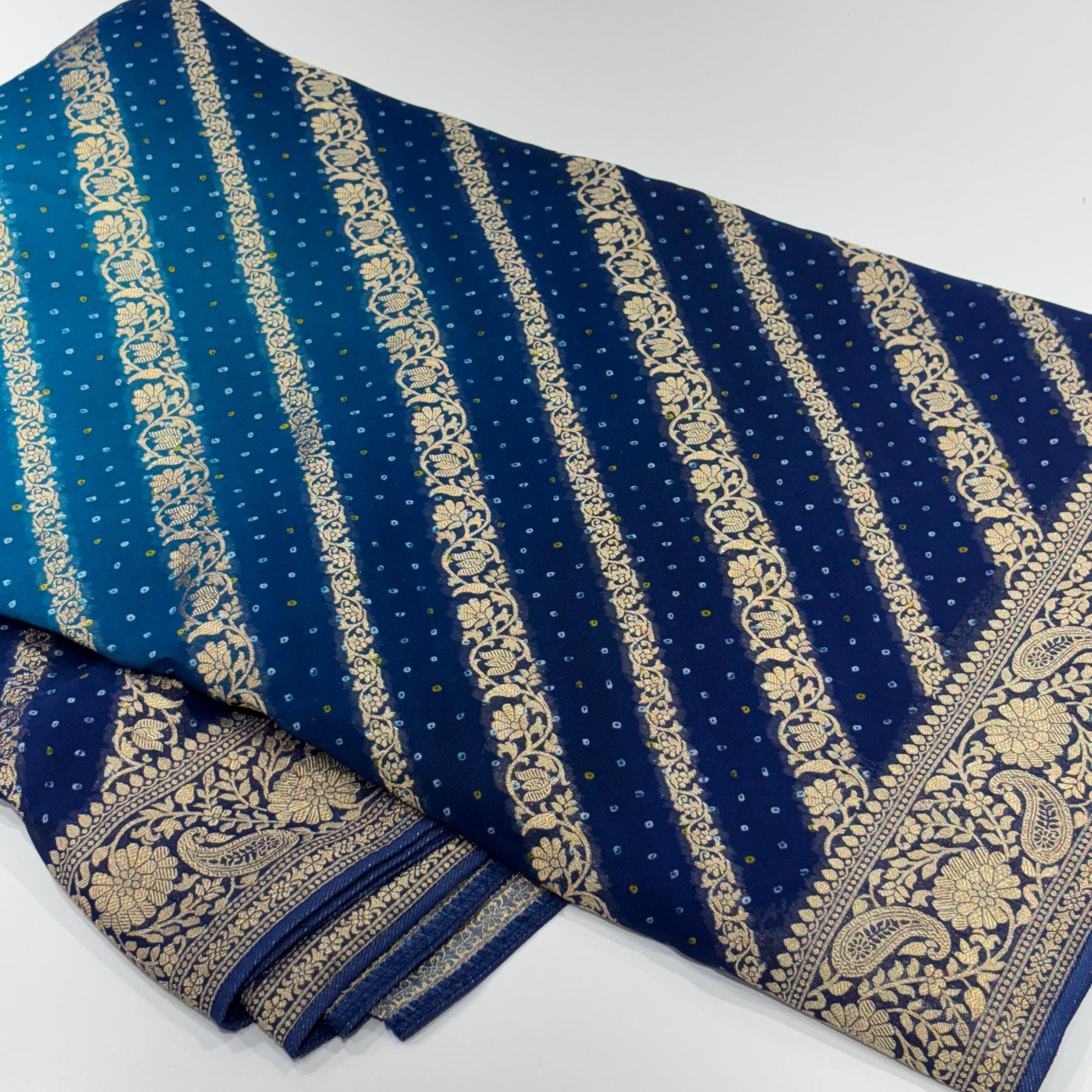 Bandhani Banarasi Saree