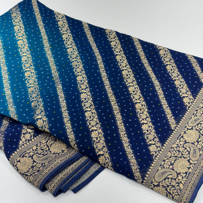 Bandhani Banarasi Saree