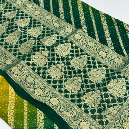 Bandhani Banarasi Saree