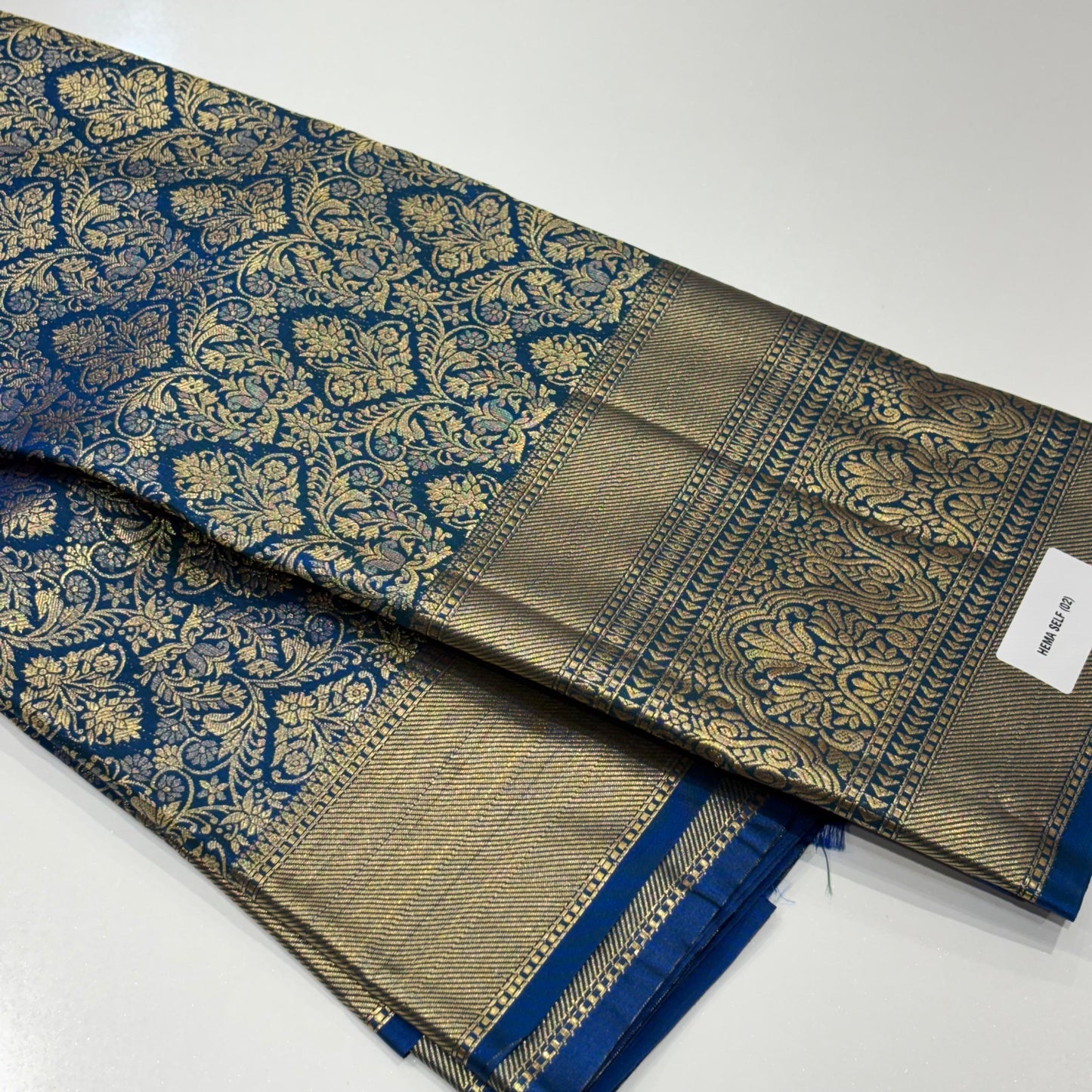 Semi Kanchivaram Brocade Saree