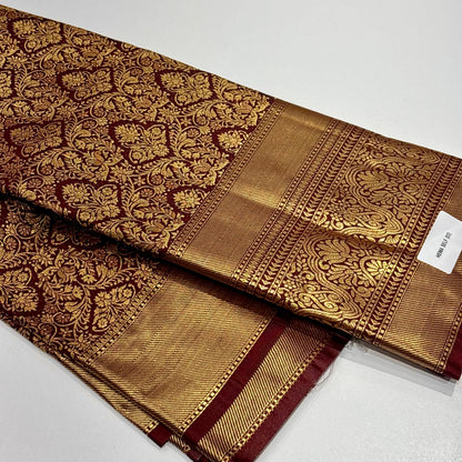 Semi Kanchivaram Brocade Saree