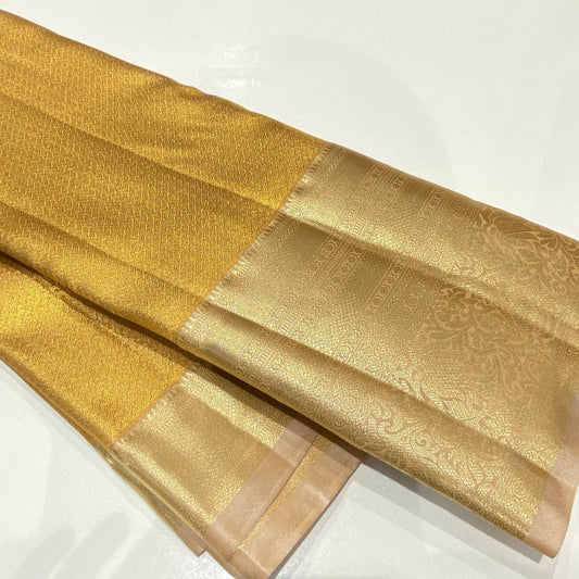 Semi Kanchivaram Tissue Saree