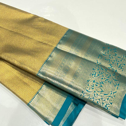 Semi Kanchivaram Tissue Saree