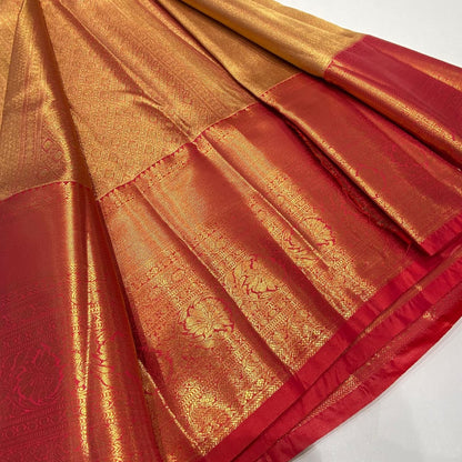 Semi Kanchivaram Tissue Saree