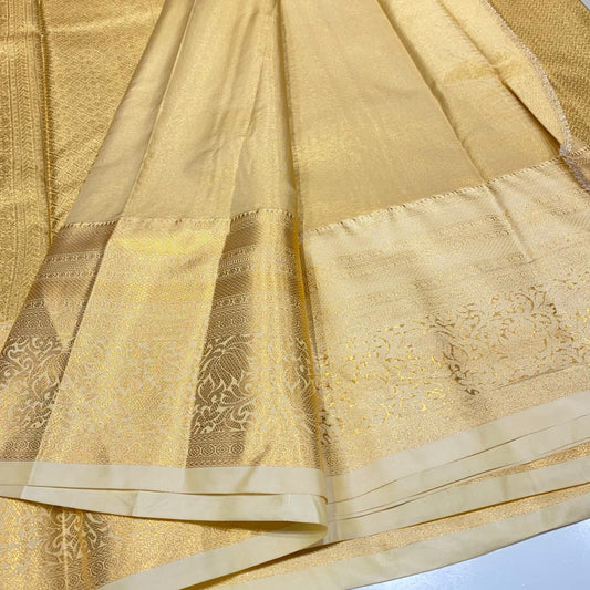 Semi Kanchivaram Tissue Saree