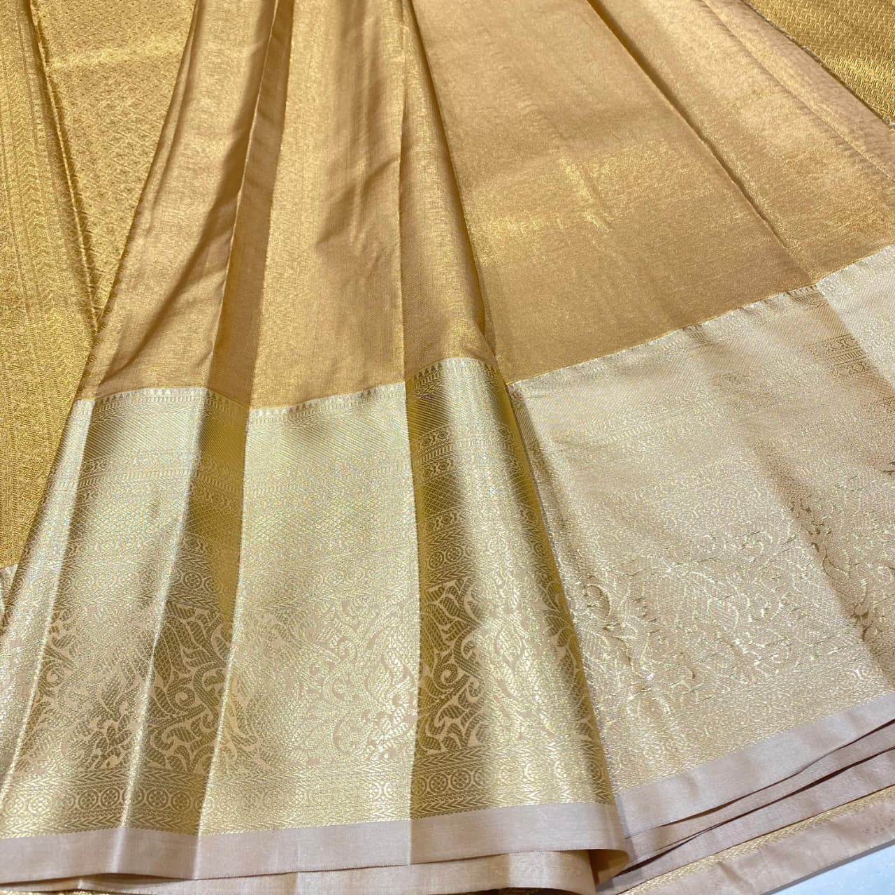 Semi Kanchivaram Tissue Saree